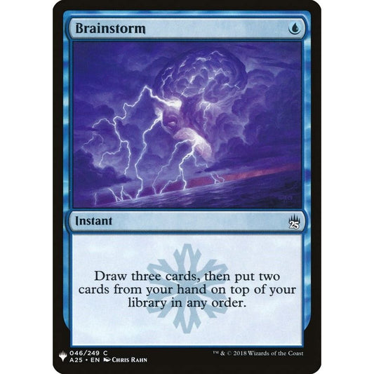 Image for Brainstorm (A25) (46) (LIST) - Magic: The Gathering