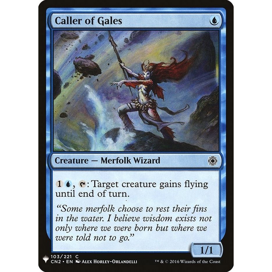 Image for Caller of Gales (103) (LIST) - Magic: The Gathering