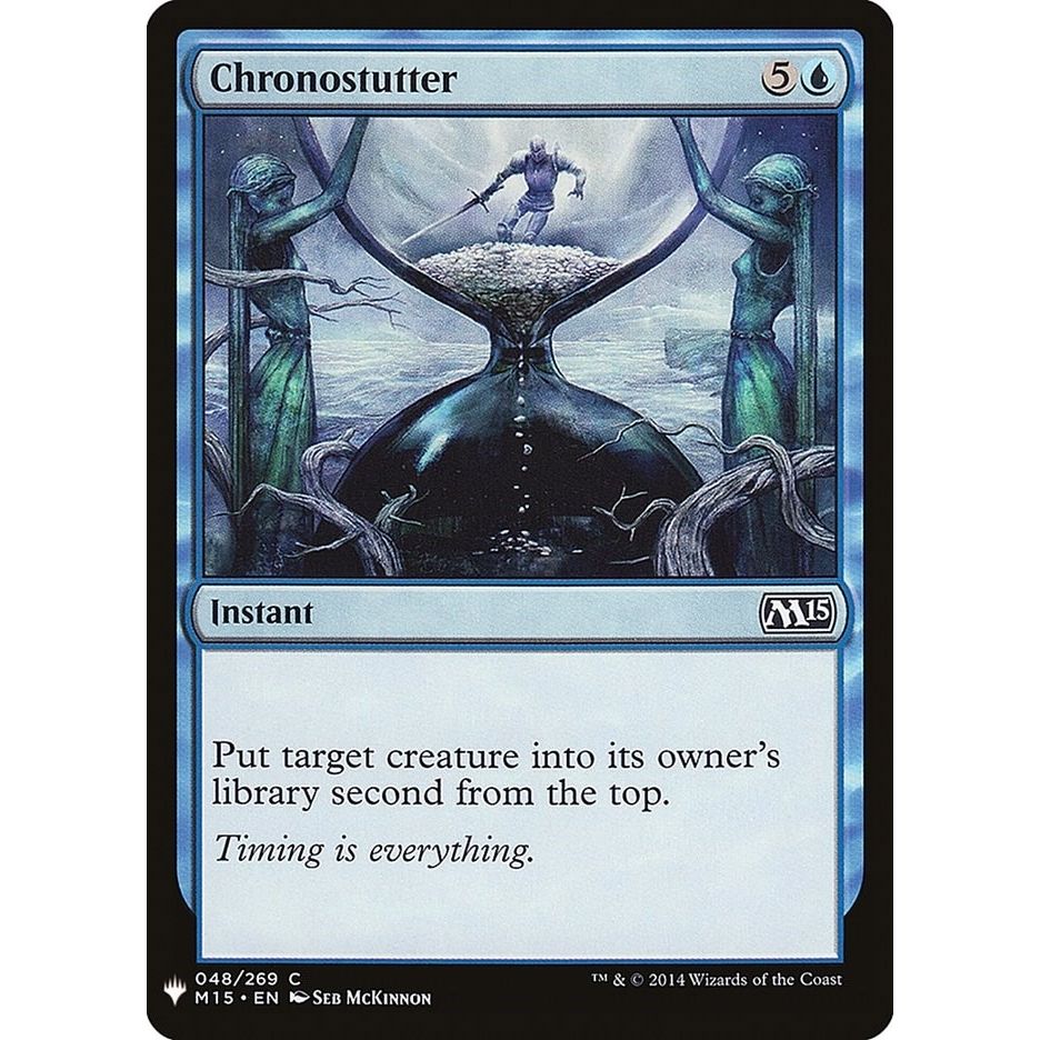Image for Chronostutter (48) (LIST) - Magic: The Gathering