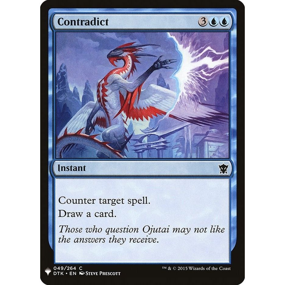 Image for Contradict (49) (LIST) - Magic: The Gathering