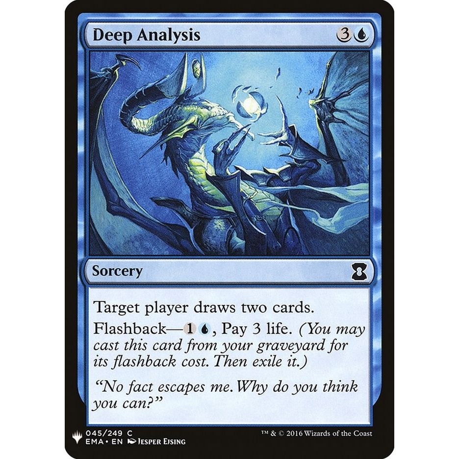 Image for Deep Analysis (45) (LIST) - Magic: The Gathering