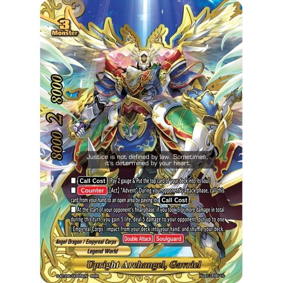 Image for Upright Archangel, Gavriel (S-BT06/0005EN) (S-BT06) - Future Card BuddyFight