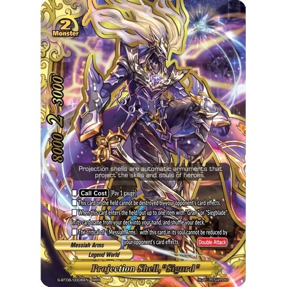 Image for Projection Shell, "Sigurd" (S-BT06/0006EN) (S-BT06) - Future Card BuddyFight