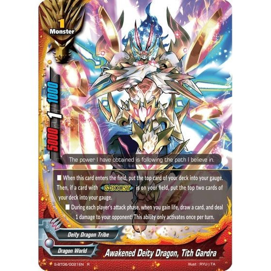 Image for Awakened Deity Dragon, Tith Gardra (S-BT06/0021EN) (S-BT06) - Future Card BuddyFight