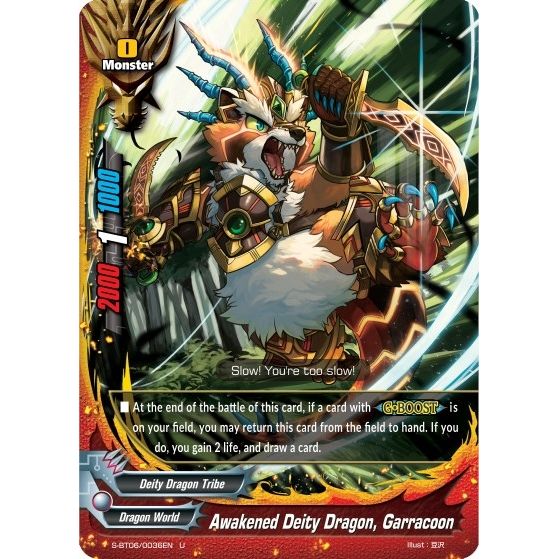 Image for Awakened Deity Dragon, Garracoon (S-BT06/0036EN) (S-BT06) - Future Card BuddyFight