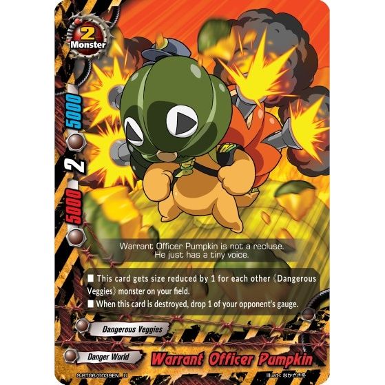 Image for Warrant Officer Pumpkin (S-BT06/0039EN) (S-BT06) - Future Card BuddyFight