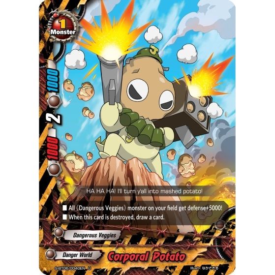 Image for Corporal Potato (S-BT06/0040EN) (S-BT06) - Future Card BuddyFight