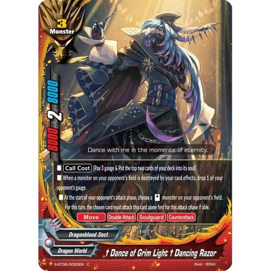 Image for "Dance of Grim Light" Dancing Razor (S-BT06/0050EN) (S-BT06) - Future Card BuddyFight