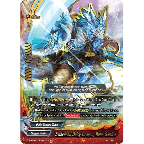 Image for Awakened Deity Dragon, Ruhe Gardra (S-BT06/0067EN) (S-BT06) - Future Card BuddyFight