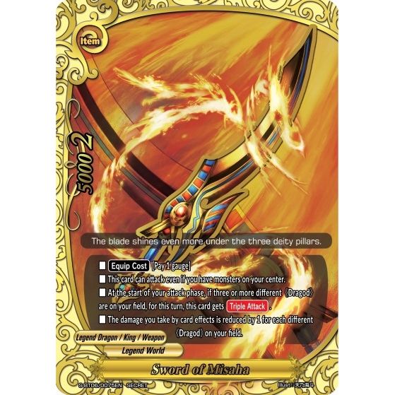Image for Sword of Misaha (S-BT06/0075EN) (S-BT06) - Future Card BuddyFight
