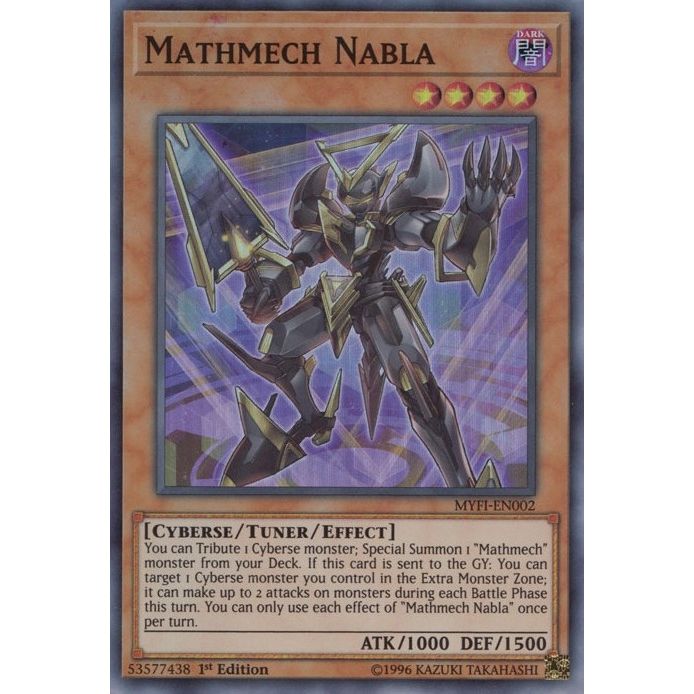 Image for Mathmech Nabla (MYFI-EN002) (MYFI) - YuGiOh