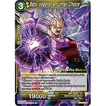 Image for Baby Vegeta, an Unfair Choice (BT8-082_PR) (DBS-B08PRE) - Dragon Ball Super: Masters