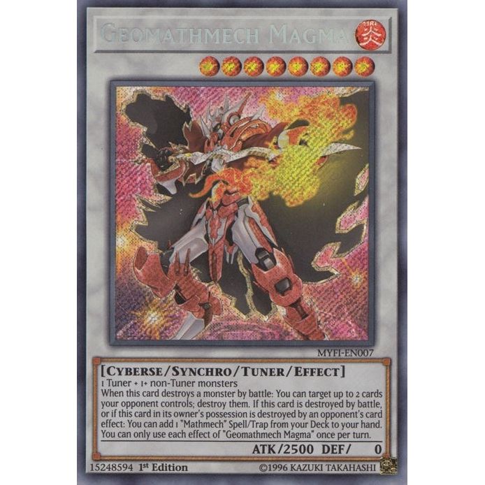 Image for Geomathmech Magma (MYFI-EN007) (MYFI) - YuGiOh