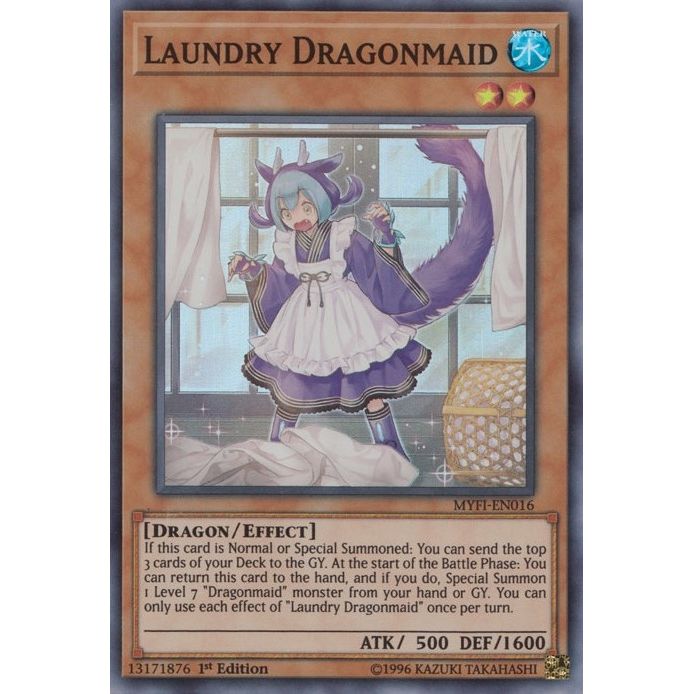 Image for Laundry Dragonmaid (MYFI-EN016) (MYFI) - YuGiOh
