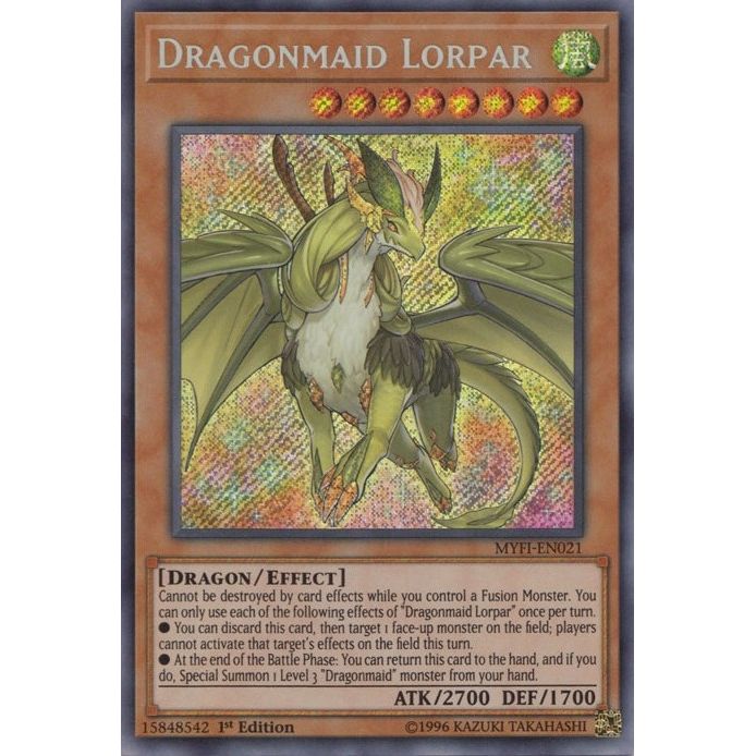 Image for Dragonmaid Lorpar (MYFI-EN021) (MYFI) - YuGiOh