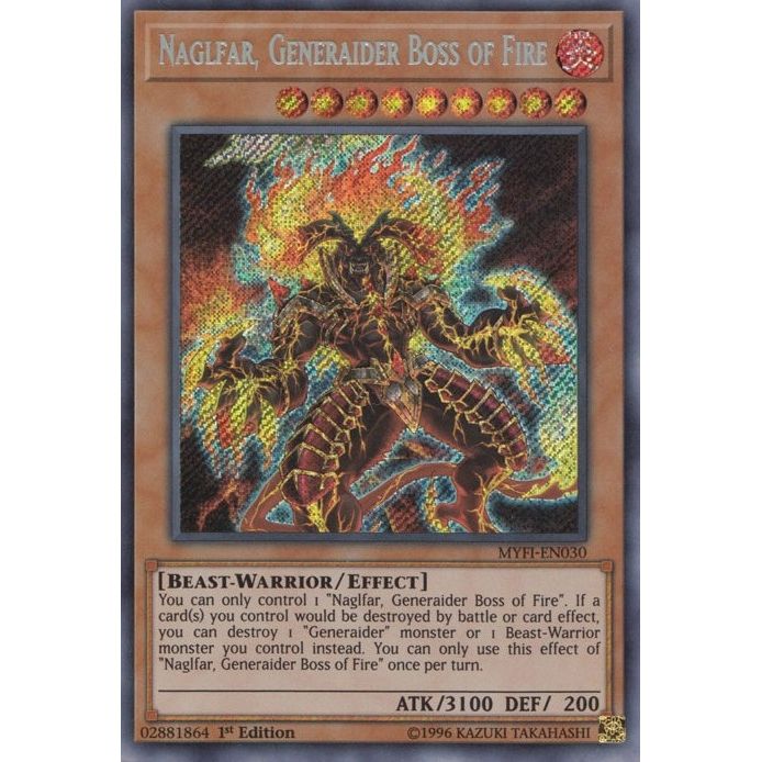Image for Naglfar, Generaider Boss of Fire (MYFI-EN030) (MYFI) - YuGiOh