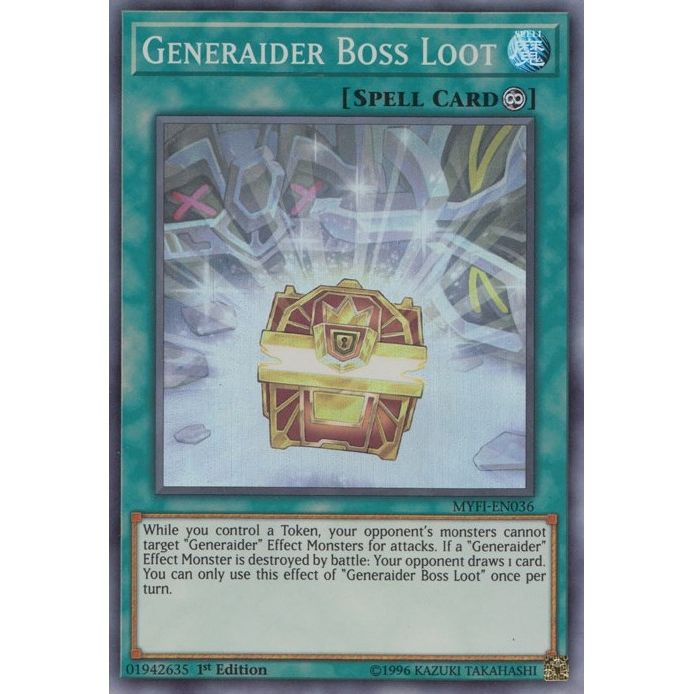Image for Generaider Boss Loot (MYFI-EN036) (MYFI) - YuGiOh
