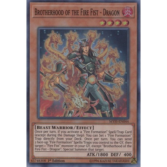 Image for Brotherhood of the Fire Fist - Dragon (MYFI-EN044) (MYFI) - YuGiOh