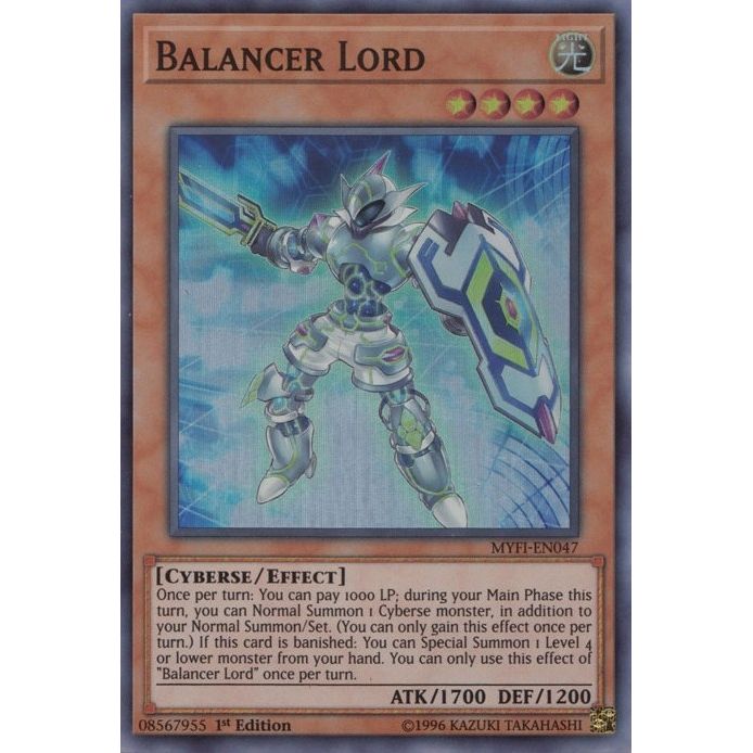 Image for Balancer Lord (MYFI-EN047) (MYFI) - YuGiOh