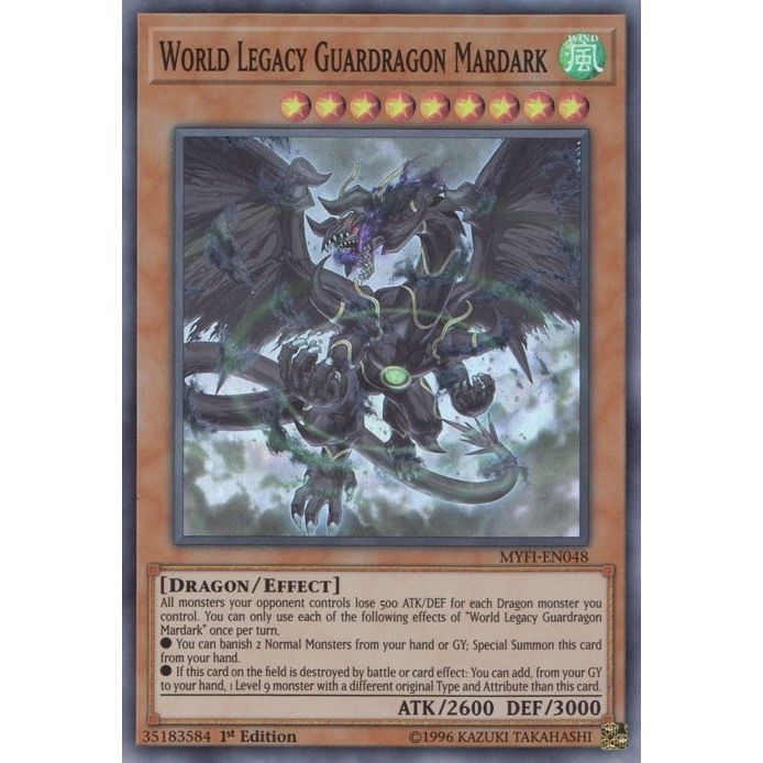 Image for World Legacy Guardragon Mardark (MYFI-EN048) (MYFI) - YuGiOh