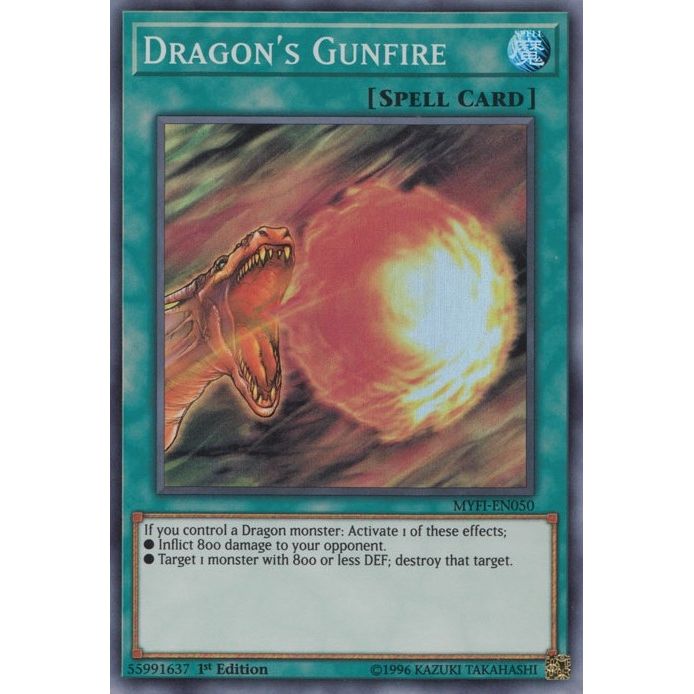 Image for Dragon's Gunfire (MYFI-EN050) (MYFI) - YuGiOh