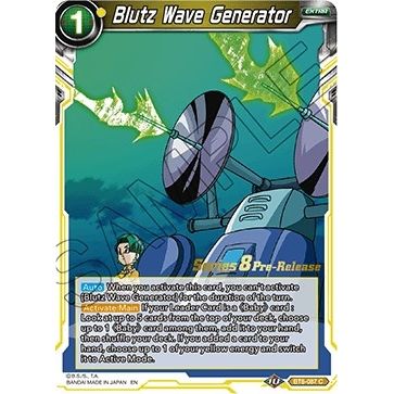 Image for Blutz Wave Generator (BT8-087_PR) (DBS-B08PRE) - Dragon Ball Super: Masters