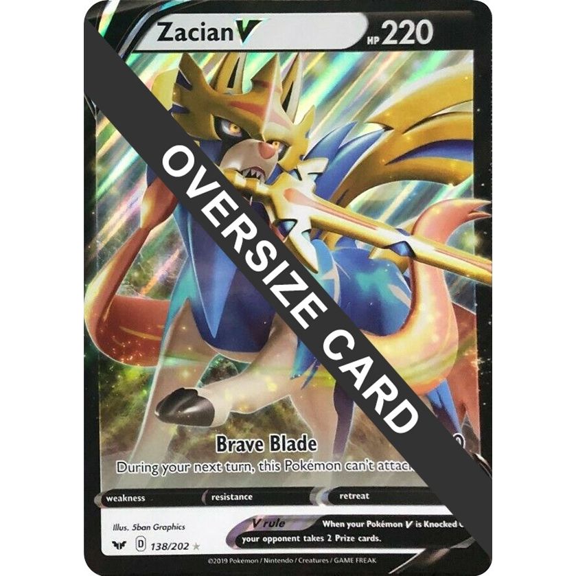 Image for Zacian V (138/202) (PR) - Pokemon