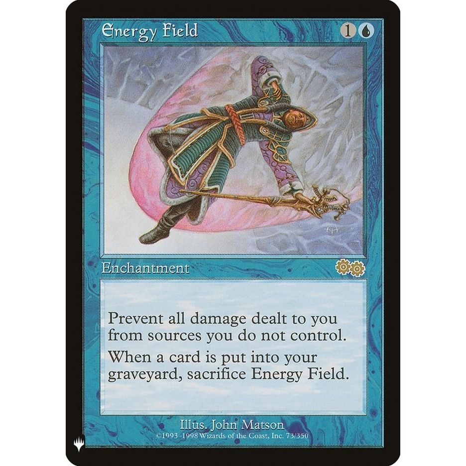 Image for Energy Field (73/350) (LIST) - Magic: The Gathering