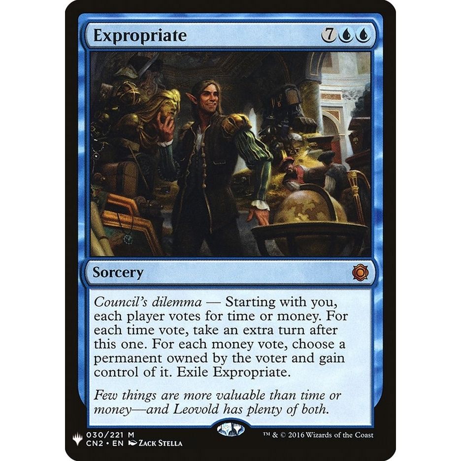 Image for Expropriate (30) (LIST) - Magic: The Gathering
