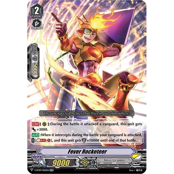 Image for Fever Rocketeer (V-BT07/022EN) (V-BT07) - Cardfight Vanguard