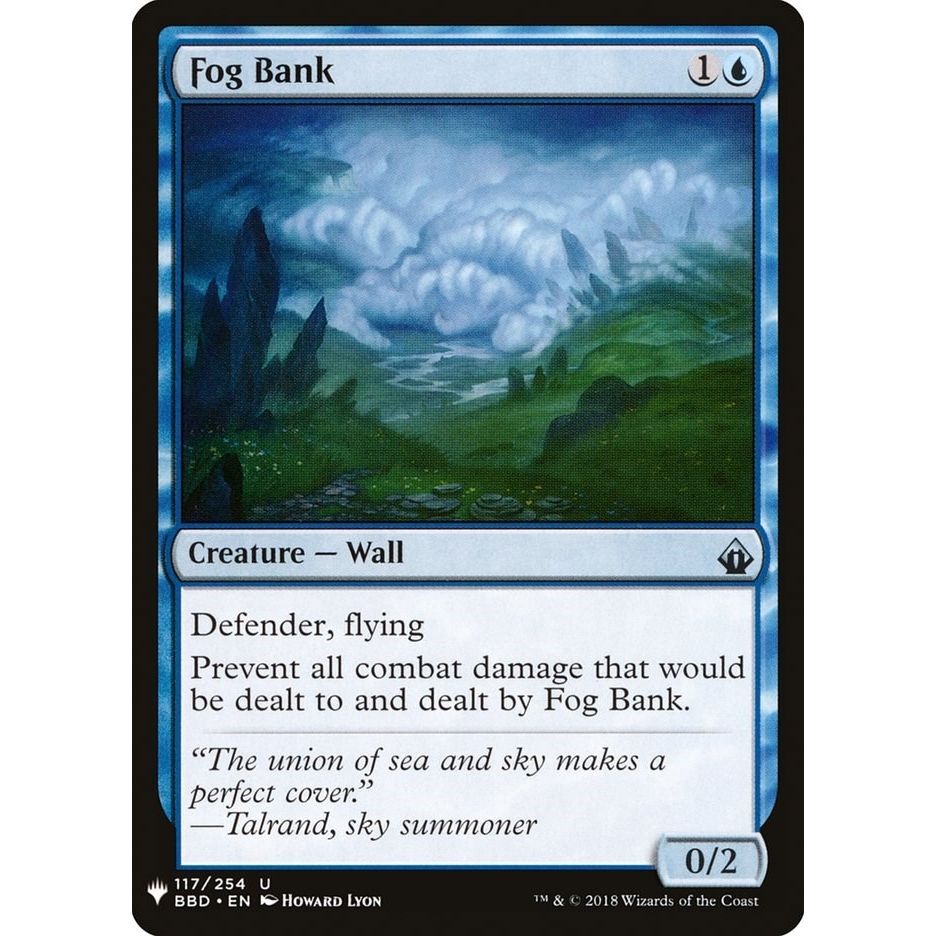 Image for Fog Bank (117) (LIST) - Magic: The Gathering