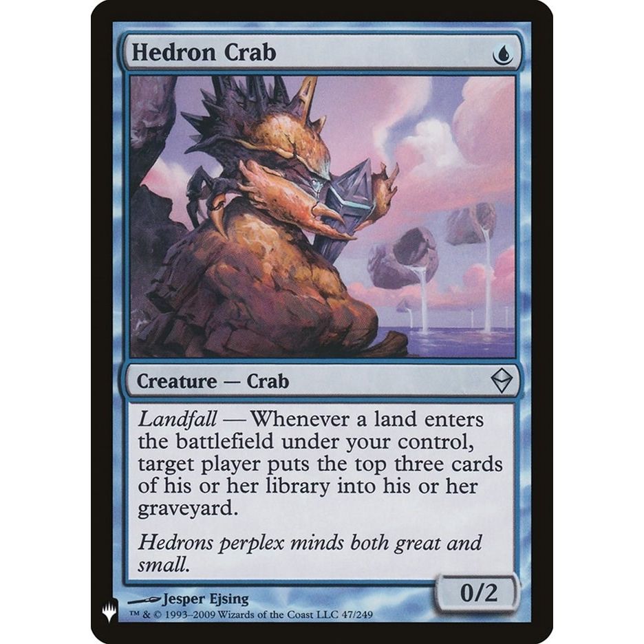 Image for Hedron Crab (47) (LIST) - Magic: The Gathering