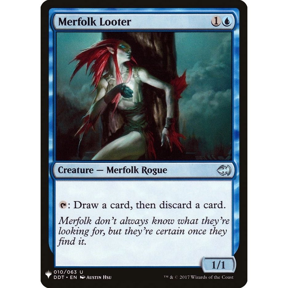 Image for Merfolk Looter (10) (LIST) - Magic: The Gathering