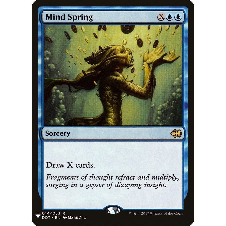 Image for Mind Spring (014/063) (LIST) - Magic: The Gathering