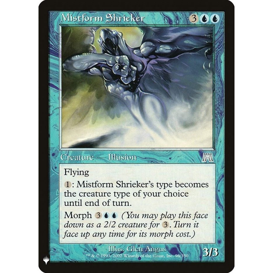 Image for Mistform Shrieker (96) (LIST) - Magic: The Gathering