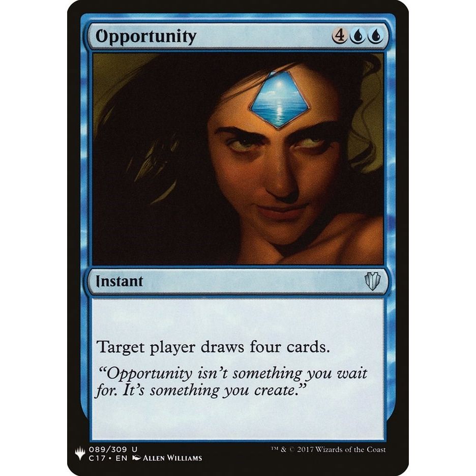 Image for Opportunity (C17) (89) (LIST) - Magic: The Gathering