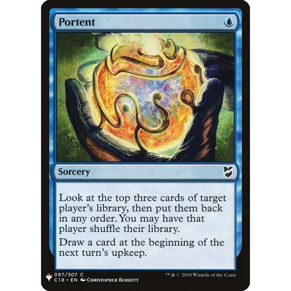 Image for Portent (97) (LIST) - Magic: The Gathering
