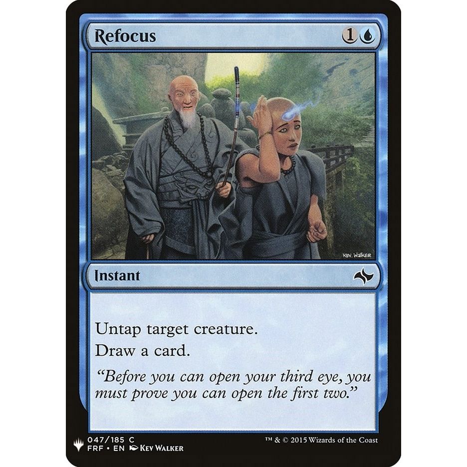 Image for Refocus (47) (LIST) - Magic: The Gathering