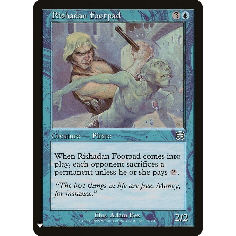 Image for Rishadan Footpad (94) (LIST) - Magic: The Gathering