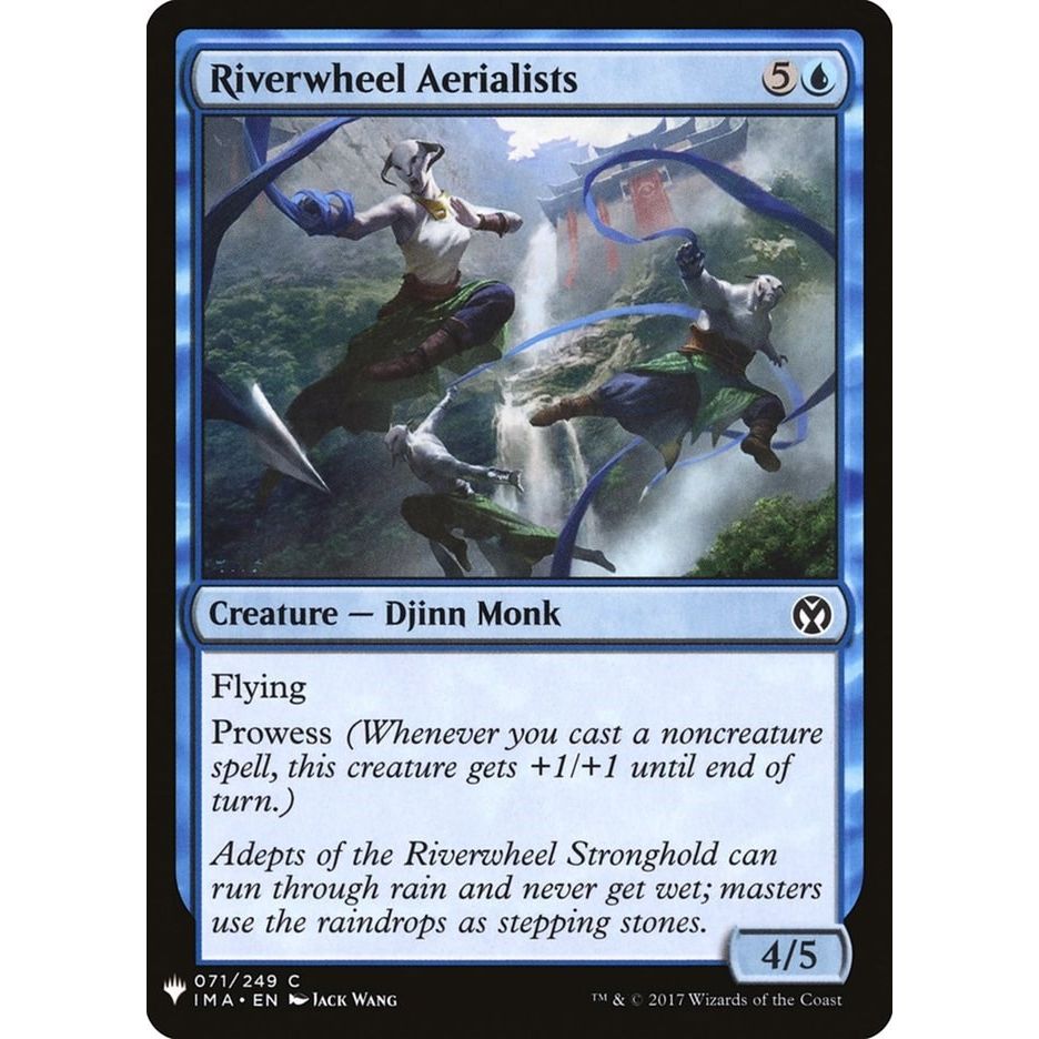 Image for Riverwheel Aerialists (71) (LIST) - Magic: The Gathering