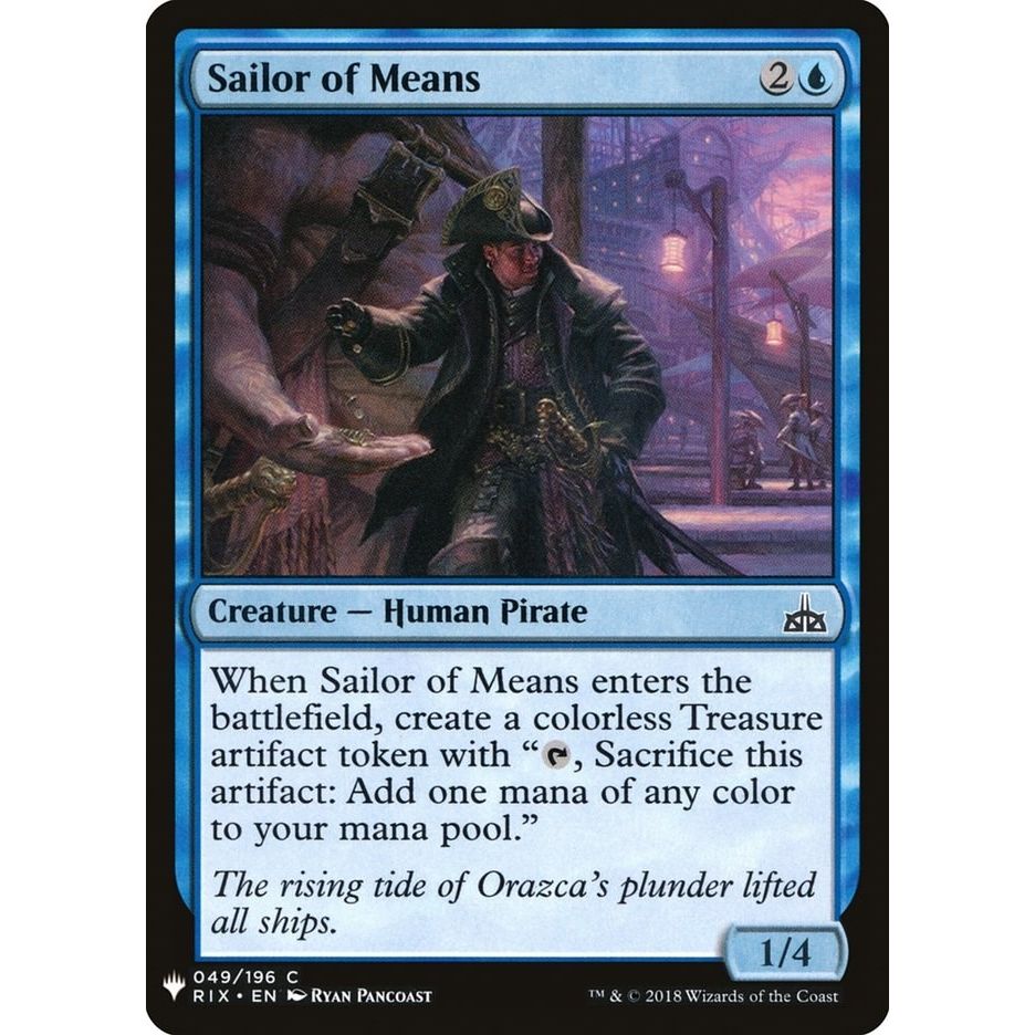 Image for Sailor of Means (49) (LIST) - Magic: The Gathering
