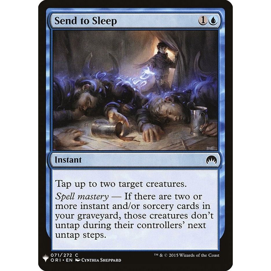 Image for Send to Sleep (71) (LIST) - Magic: The Gathering