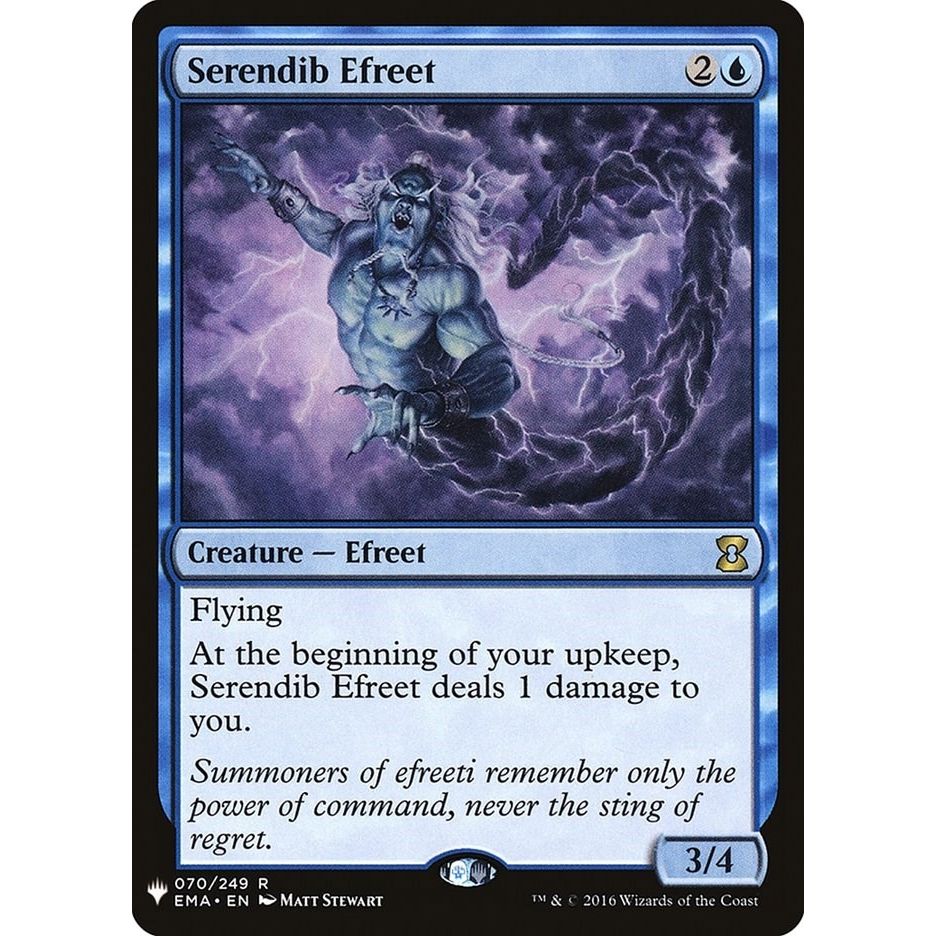 Image for Serendib Efreet (70) (LIST) - Magic: The Gathering