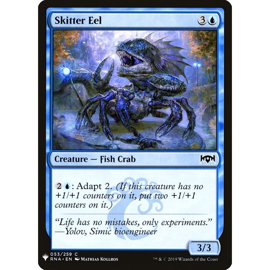 Image for Skitter Eel (53) (LIST) - Magic: The Gathering