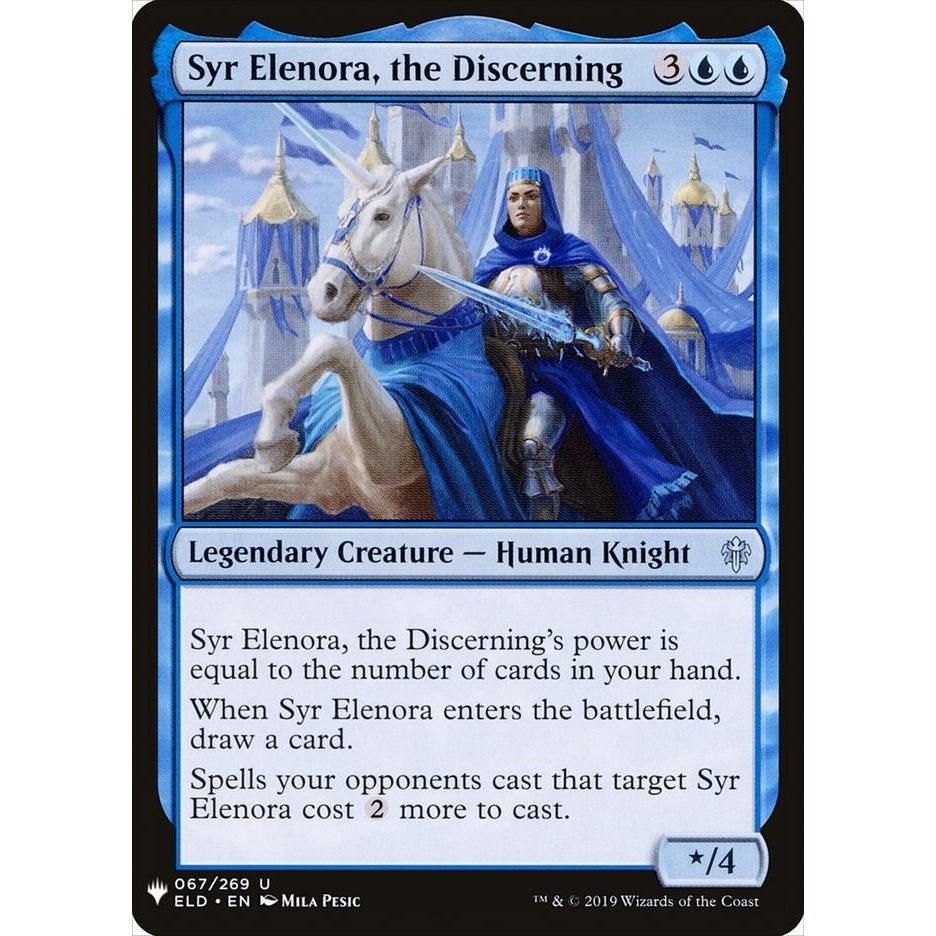 Image for Syr Elenora, the Discerning (67) (LIST) - Magic: The Gathering