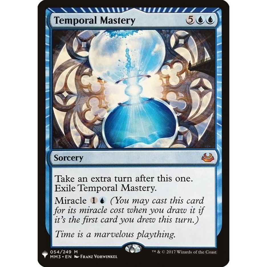 Image for Temporal Mastery (54) (LIST) - Magic: The Gathering