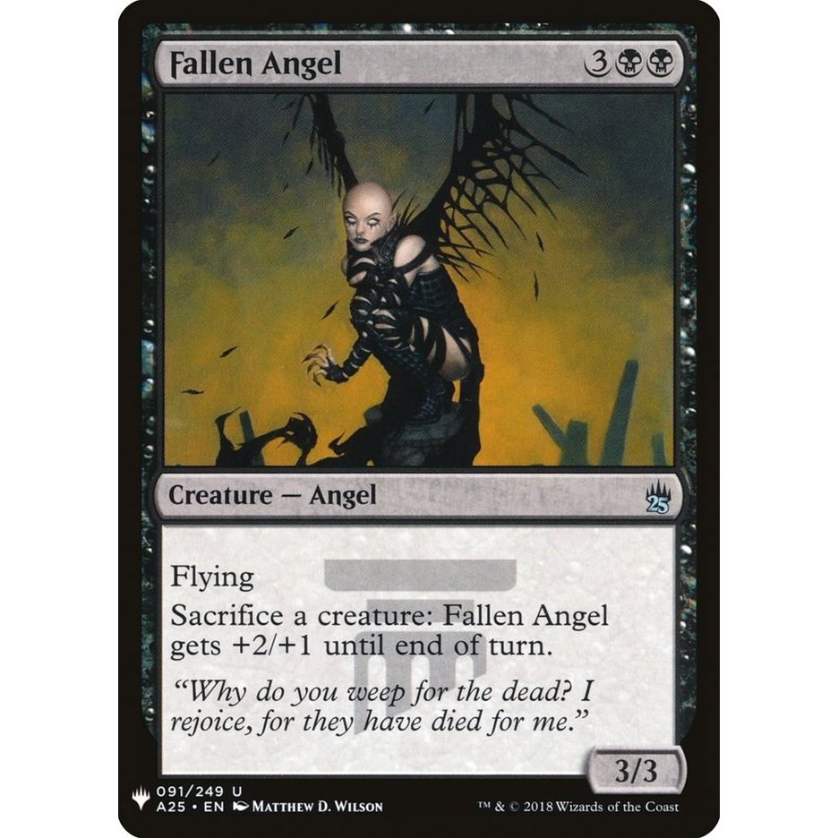 Image for Fallen Angel (91) (LIST) - Magic: The Gathering