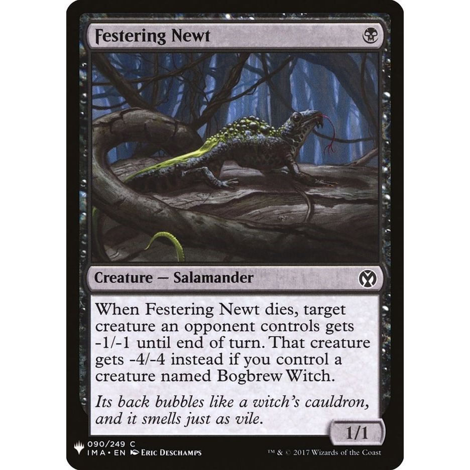 Image for Festering Newt (90) (LIST) - Magic: The Gathering
