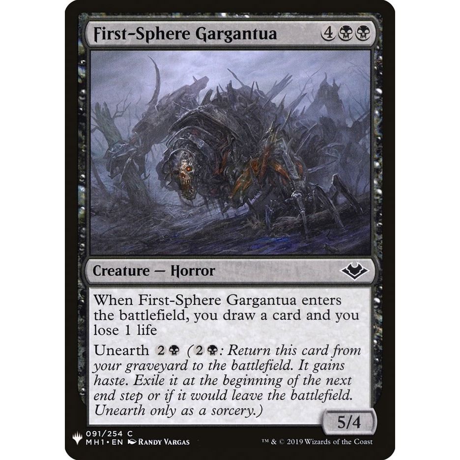 Image for First-Sphere Gargantua (91) (LIST) - Magic: The Gathering