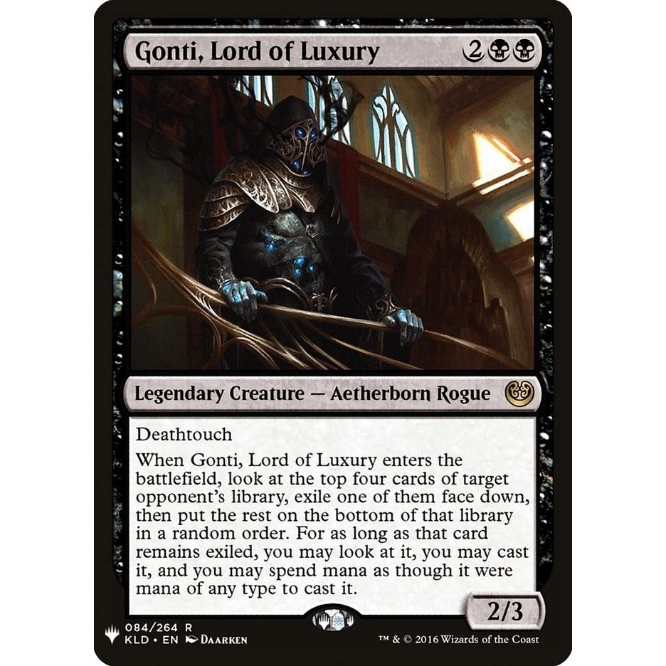 Image for Gonti, Lord of Luxury (84) (LIST) - Magic: The Gathering